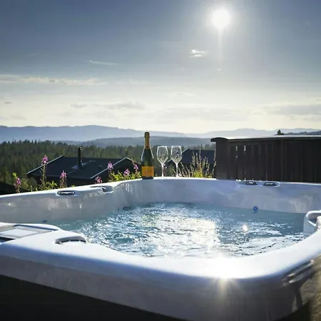 De Norefjell Avec Sauna Et Bain A Remous Noresund